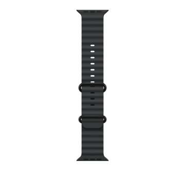 Apple Watch 49mm Ocean Band Black Black Titanium Finish