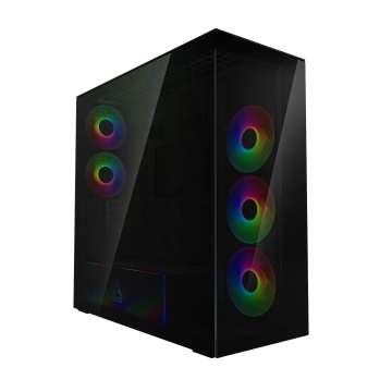 Arctic Xtender Tempered Glass Black Arctic Xtender Tempered Glass Black