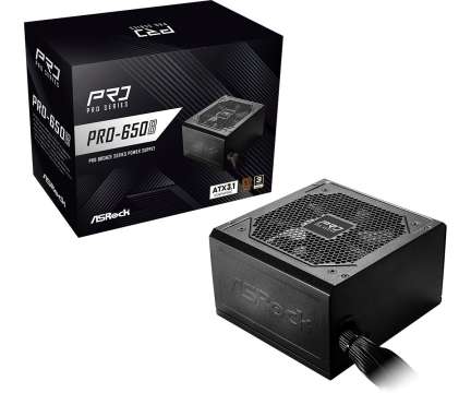 ASRock 650W 80+ Bronze PRO-650B