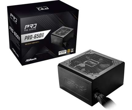ASRock 650W 80+ Gold PRO-650G ASRock 650W 80+ Gold PRO-650G