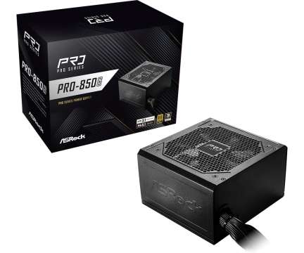 ASRock 850W 80+ Gold PRO-850G ASRock 850W 80+ Gold PRO-850G