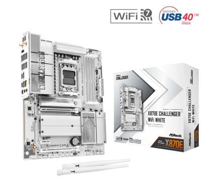 ASRock X870E CHALLENGER WIFI WHITE