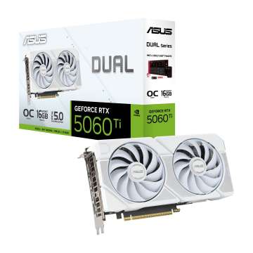 Asus DUAL-RTX5060TI-O16G-WHITE Asus DUAL-RTX5060TI-O16G-WHITE