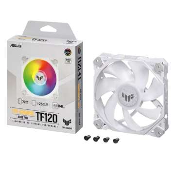 Asus TUF Gaming TF120 ARGB White Asus TUF Gaming TF120 ARGB White