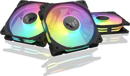 Asus TUF Gaming TR120 ARGB Triple Pack Black Asus TUF Gaming TR120 ARGB Triple Pack Black