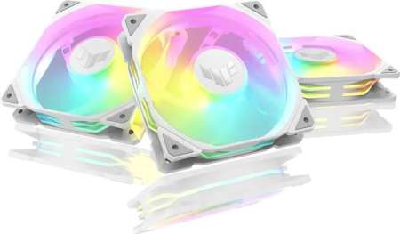 Asus TUF Gaming TR120 ARGB Triple Pack White Asus TUF Gaming TR120 ARGB Triple Pack White