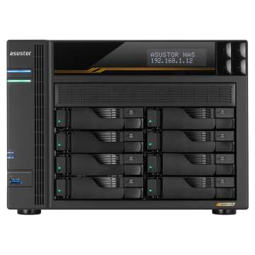 Asustor NAS AS6804T (16GB) (8xHDD + 4xM.2 SSD)