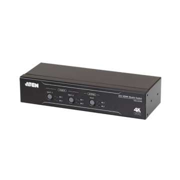 ATEN 2 x 2 True 4K HDMI Matrix Switch with Audio De-Embedder ATEN 2 x 2 True 4K HDMI Matrix Switch with Audio De-Embedder