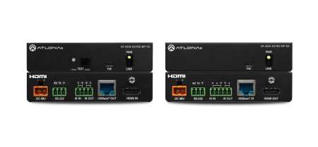 ATLONA AT-AVA-EX70C-BP-KIT Avance 4K/UHD Extender Kit with Control and Bidirectional Remote Power