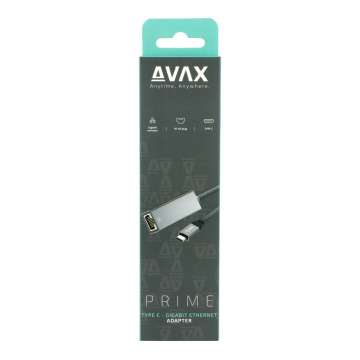 Avax AD900 PRIME Type C 3.2 Gigabit Ethernet adapter