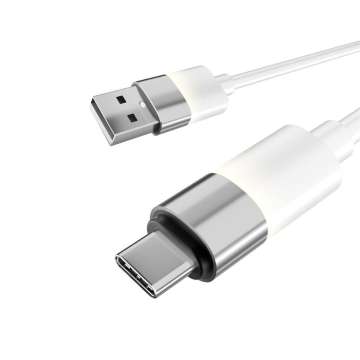 Avax CB313 GLOWY USB-A - USB-C cable 2m White Avax CB313 GLOWY USB-A - USB-C cable 2m White