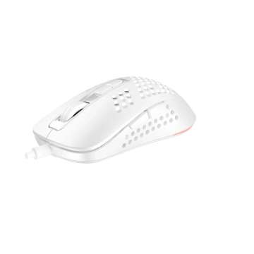 Avax LW01 PAW3327 RGB Gamer Mouse White