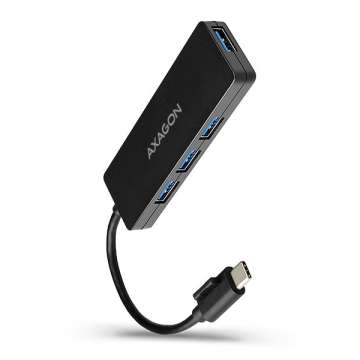 AXAGON HUE-G1C Slim Hub Black AXAGON HUE-G1C Slim Hub Black