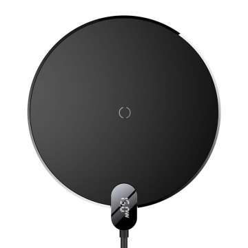 Baseus Digital LED Wireless Charger Black Baseus Digital LED Wireless Charger Black