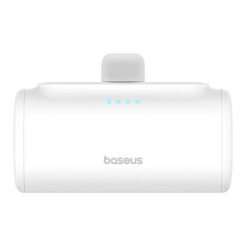 Baseus Compact 20W Type-C 5000mAh PowerBank White Baseus Compact 20W Type-C 5000mAh PowerBank White