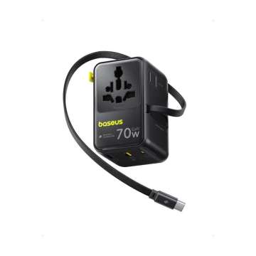 Baseus EnerCore CG11 Universal Travel Adapter 2AC+2U+2C 70W Baseus EnerCore CG11 Universal Travel Adapter 2AC+2U+2C 70W