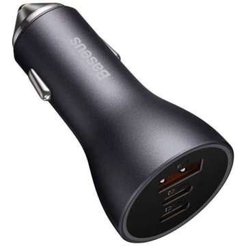 Baseus Golden Contactor Pro Car Charger 65W Grey
