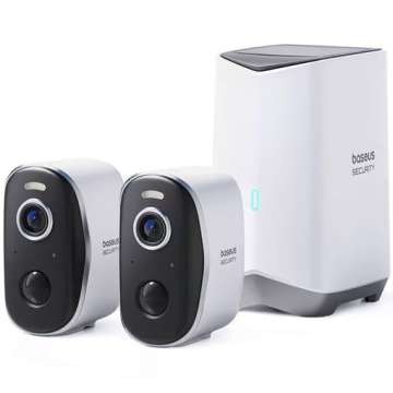 Baseus Security N1 HomeStation vezeték nélküli videó megfigyelő rendszer + 2 kamera
