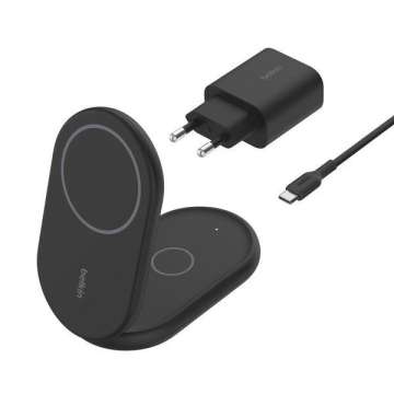 Belkin Boost Charge 2in1 15W Charging Stand Black