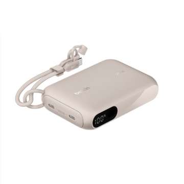 Belkin BoostCharge with Display 10000mAh PowerBank Sand