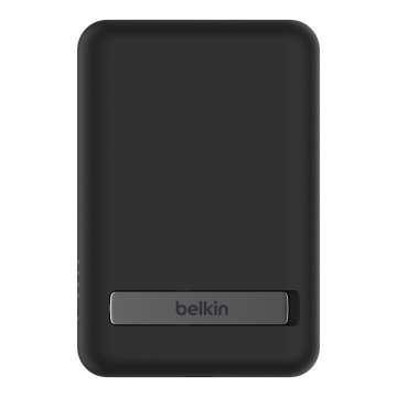 Belkin BPD004BTBK BoostCharge Magnetic Wireless 5000mAh PowerBank + Stand Black