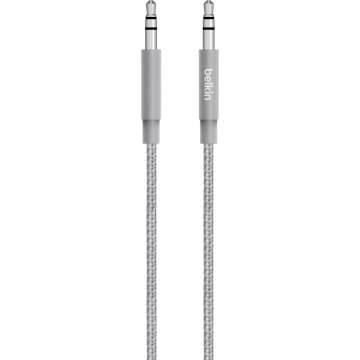 Belkin Mixit Metallic AUX Cable 1,2m Grey Belkin Mixit Metallic AUX Cable 1,2m Grey