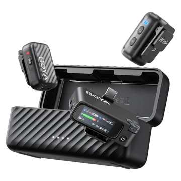 BOYA Boyamic 2 Wireless microphone Black