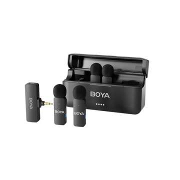 BOYA BY-V4 Wireless Microphone Black