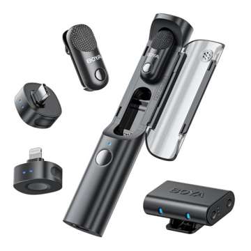 BOYA Magic 02 Wireless Microphone Black