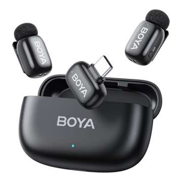 BOYA MINI 2-02 Wireless Microphone Black