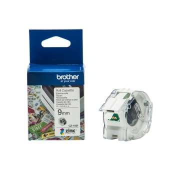 Brother CZ-1001 színes folytonos szalagtekercs (9mm) White 5m Brother CZ-1001 színes folytonos szalagtekercs (9mm) White 5m