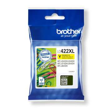 Brother LC-422XLY Yellow tintapatron Brother LC-422XLY Yellow tintapatron