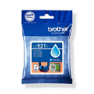 Brother LC-521C Cyan tintapatron Brother LC-521C Cyan tintapatron