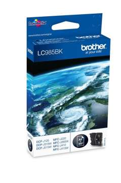 Brother LC985BK Black tintapatron Brother LC985BK Black tintapatron