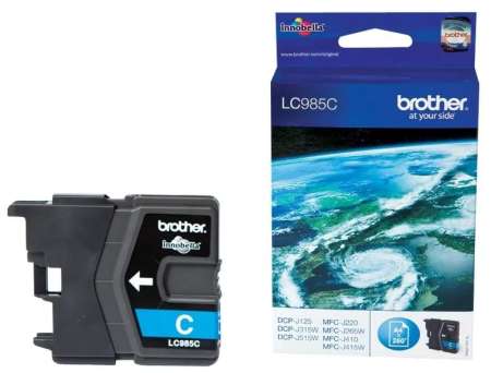 Brother LC985C Cyan tintapatron Brother LC985C Cyan tintapatron