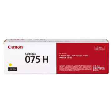 Canon 075 H Yellow toner Canon 075 H Yellow toner