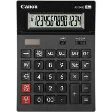 Canon AS-2400 Asztali számológép Black