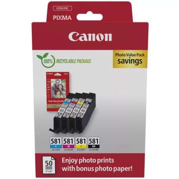 Canon CLI-581 Photo Multipack tintapatron Canon CLI-581 Photo Multipack tintapatron