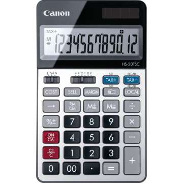 Canon HS-20TSC Asztali számológép Silver Canon HS-20TSC Asztali számológép Silver