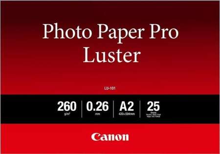 Canon LU-101 260g A2 25db Fényes Fehér Fotópapír