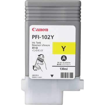Canon PFI-102Y Yellow tintapatron Canon PFI-102Y Yellow tintapatron