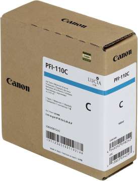 Canon PFI-110 Cyan tintapatron Canon PFI-110 Cyan tintapatron