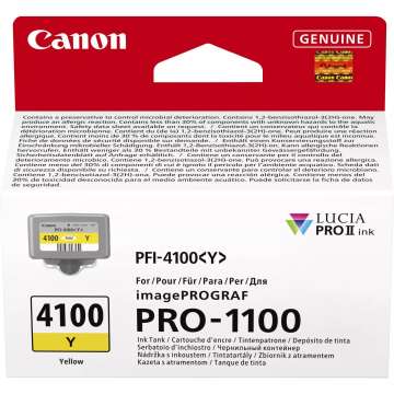 Canon PFI-4100 Yellow tintapatron Canon PFI-4100 Yellow tintapatron