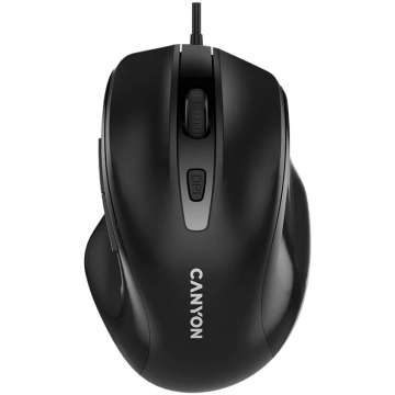 Canyon M-6 Wired Mouse Black Canyon M-6 Wired Mouse Black