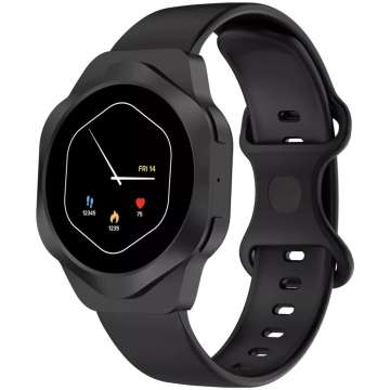 Canyon SW-88 Hexagon Smart Watch Black