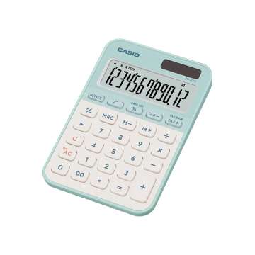 Casio MS-20YC-LG Asztali számológép Light Green