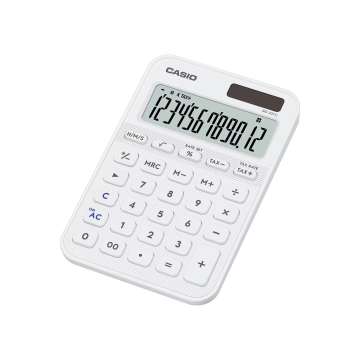 Casio MS-20YC-WE Asztali számológép White Casio MS-20YC-WE Asztali számológép White