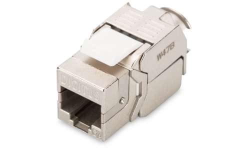 Digitus CAT 6A Keystone Jack, shielded,Re-embedded 24pc