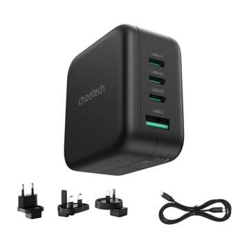 Choetech PD6055 70W GaN Wall Charger Black