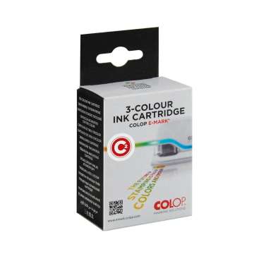COLOP E-Mark 3-colour ink cartridge C2 CMY COLOP E-Mark 3-colour ink cartridge C2 CMY